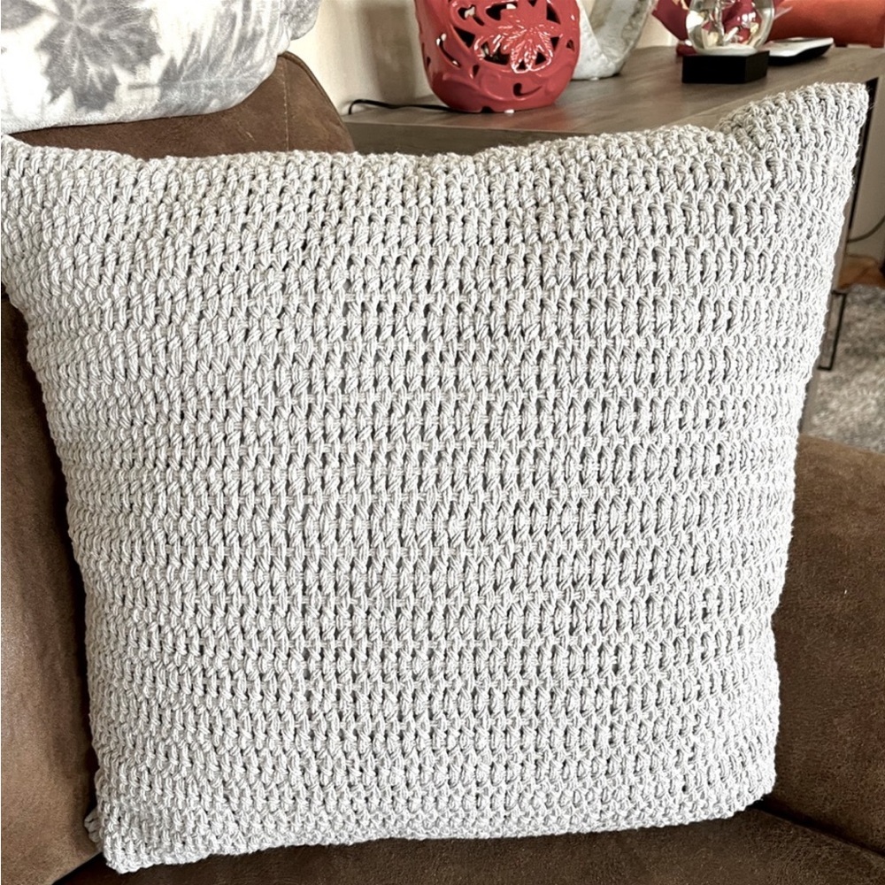 Throw pillows AND covers 20X20 SET OF 2 - Picture 6 of 16